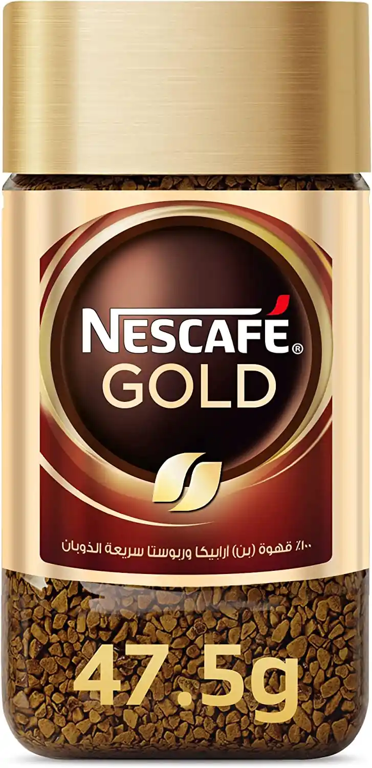 Nescafe Gold Instant Soluble Coffee 47.5g